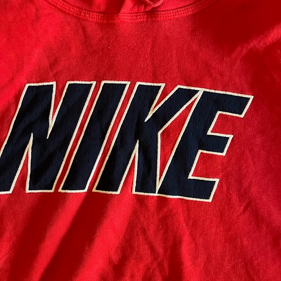 Vintage 90s read Nike hoodie - Picture 2 of 5